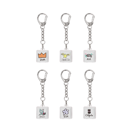 [CHOOMTOUR] BABYMONSTER KEY CAP KEYRING YG SELECT