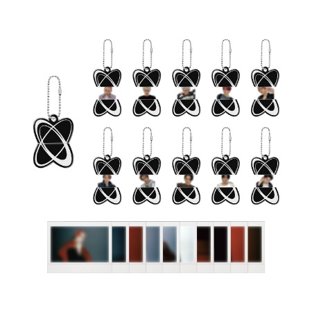 [NEWWAV] TREASURE POP-OPEN ACRYLIC KEYRING YG SELECT