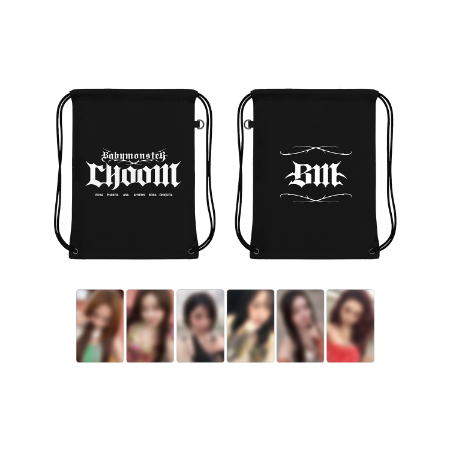 [CHOOMTOUR] BABYMONSTER STRING BACKPACK YG SELECT