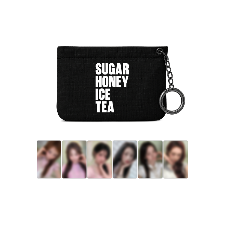 [SUGARHONEY] BABYMONSTER KEYRING ZIPPER POUCH YG SELECT