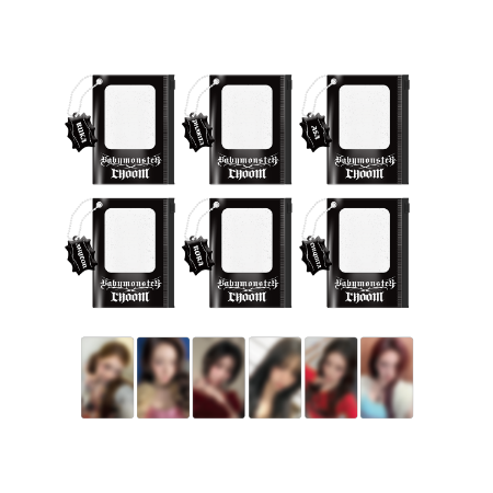 [CHOOMTOUR] BABYMONSTER PVC POUCH + PHOTOCARD YG SELECT