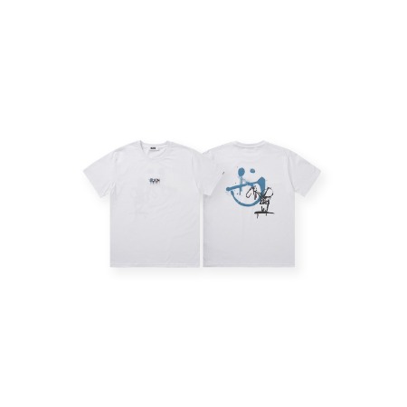 [ULKIN X iKON DK] iKonic Smile T-shirt_White