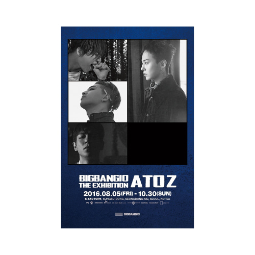 BIGBANG10 THE EXHIBITION: A TO Z POSTER SET YG SELECT