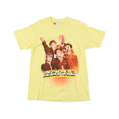 [20th] SECHSKIES T-SHIRTS YELLOW YG SELECT