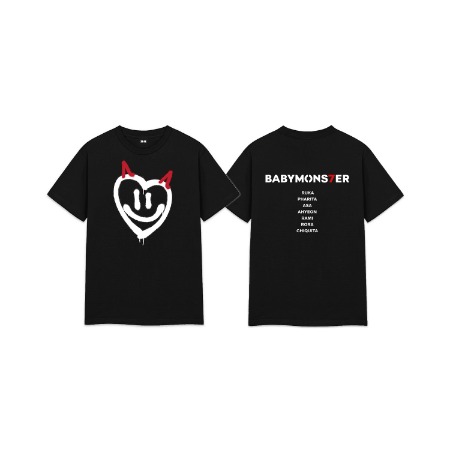 BABYMONSTER ジップフーディー BLACK 新品未開封 ジップフーディー BLACK（M～XL） | BABYMONSTER ONLINE SHOP
