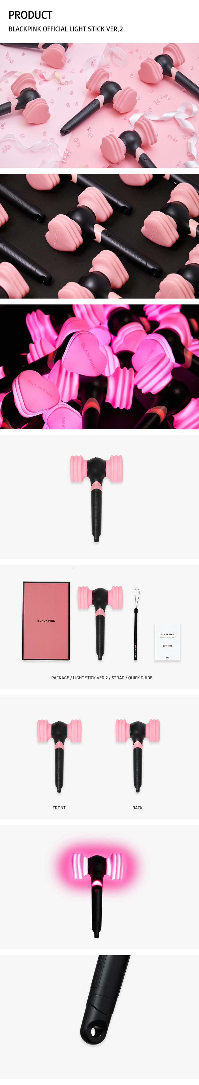 BLACKPINK OFFICIAL LIGHT STICK Ver.2 - YG SELECT