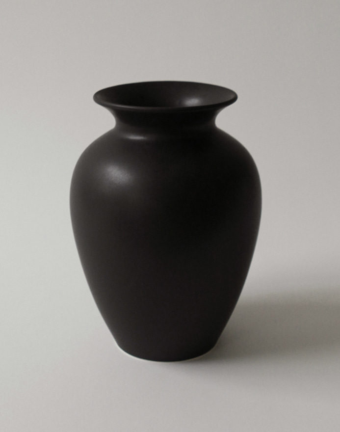 Amphora Vase · Night Rain · Large