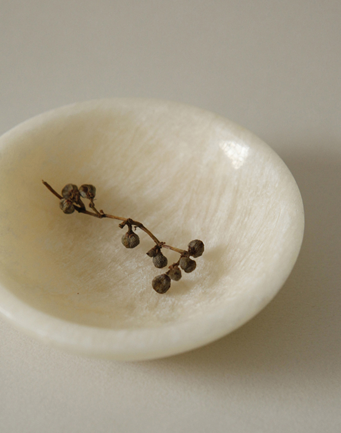 Jade Flat Bowl · Small