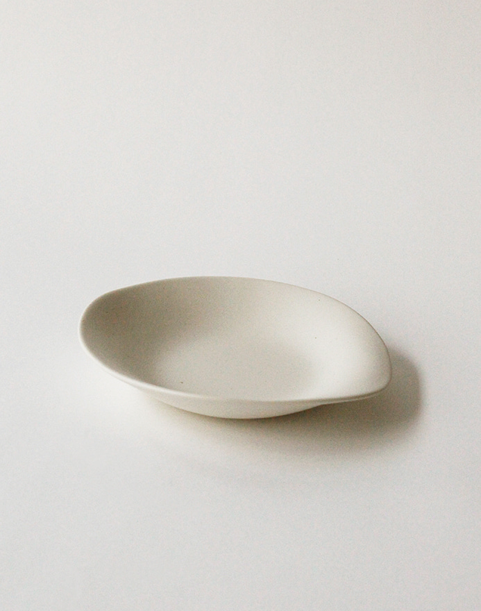 HIN｜Dessert Plate · Stone White