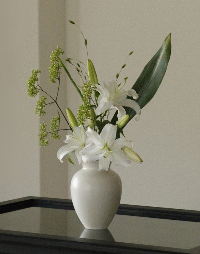 [NR CERAMICS x Kado] flower &amp; amphora vase SET