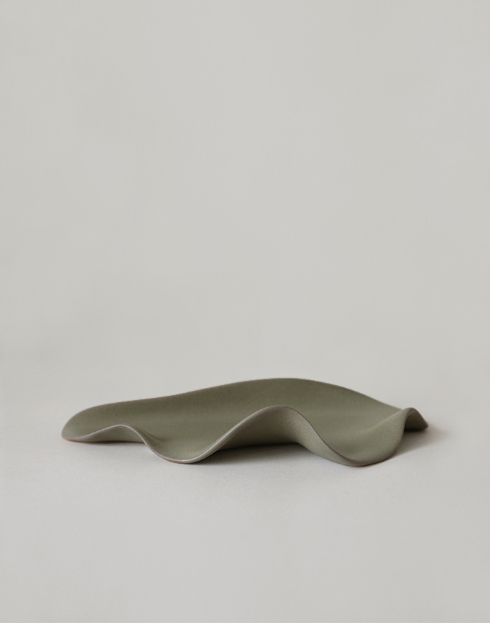 HIN｜Leaf Plate · Forest Green