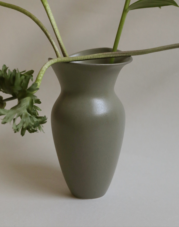 OROS｜Y Vase · Forest Green