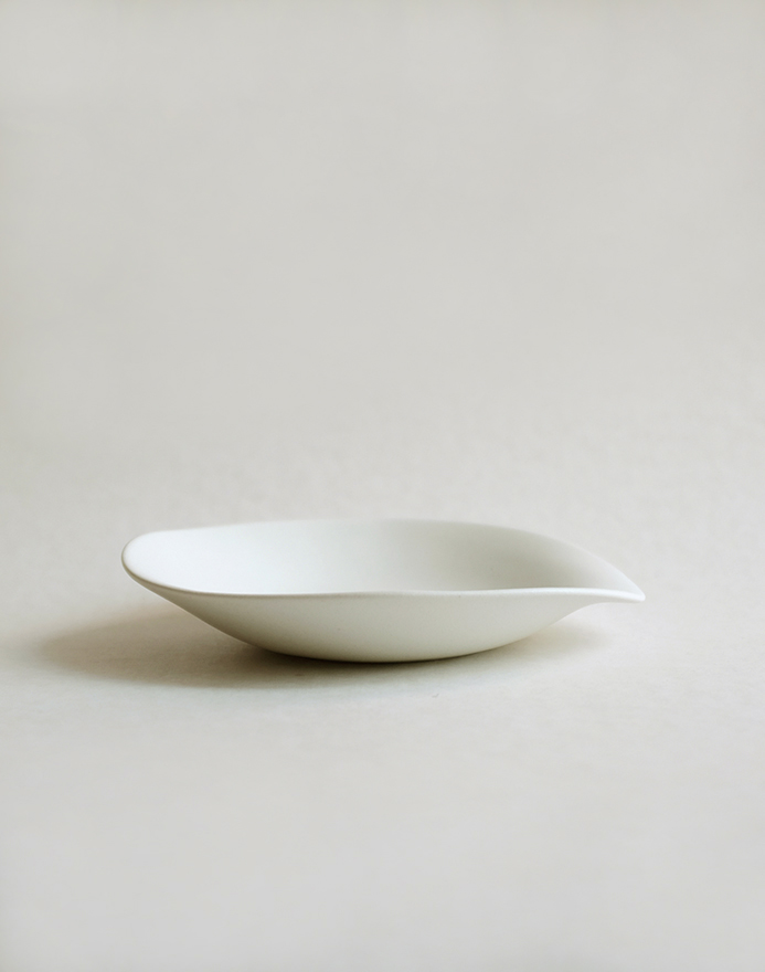 HIN｜Dessert Plate M · Stone White