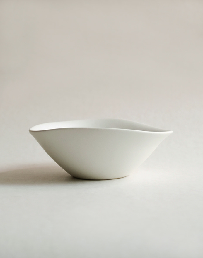 HIN｜Soup Bowl · Stone White