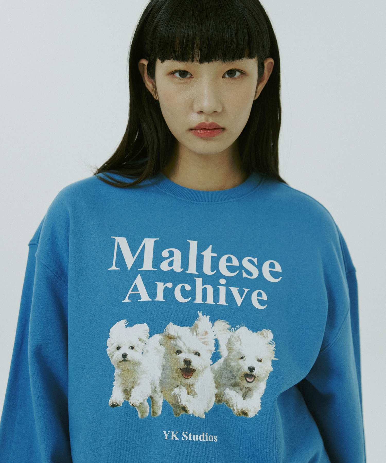 ★【WAI KEI】★christmas maltese archive sweatshirt.s★ MUSINSA | WAI KEI Christmas Maltese Archive Sweatshirt