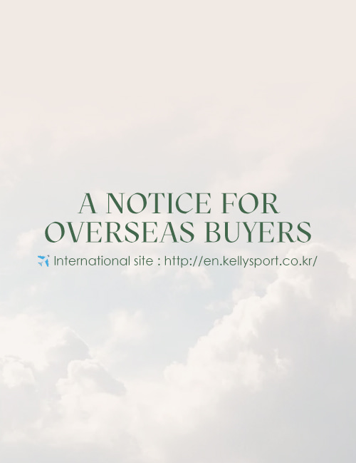 A notice for overseas buyers