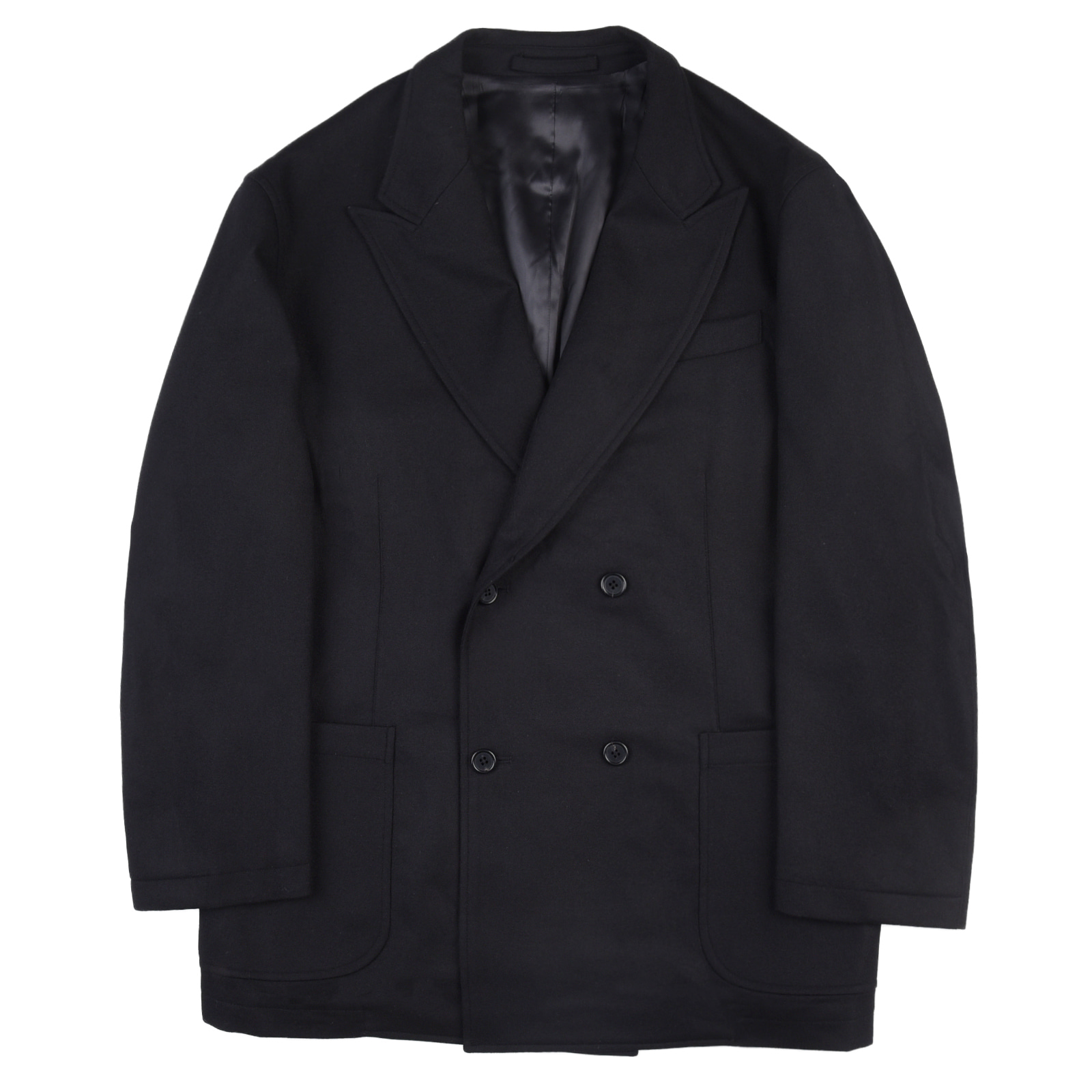 BROWNYARD Utility Double Breasted Jacket &quot;Black&quot;