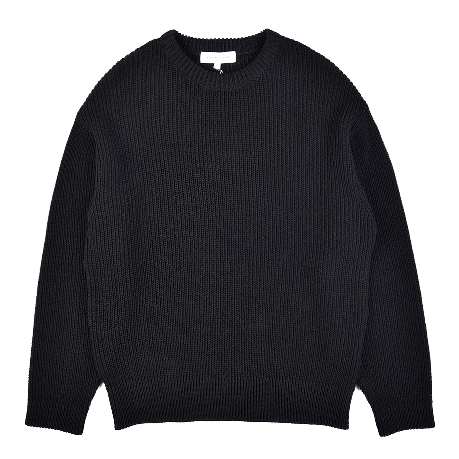 BROWNYARD Fisherman Sweater &quot;Black&quot;