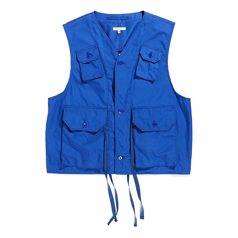 ENGINEERED GARMENTS C-1 Vest &quot;Royal PC Feather Twill&quot;