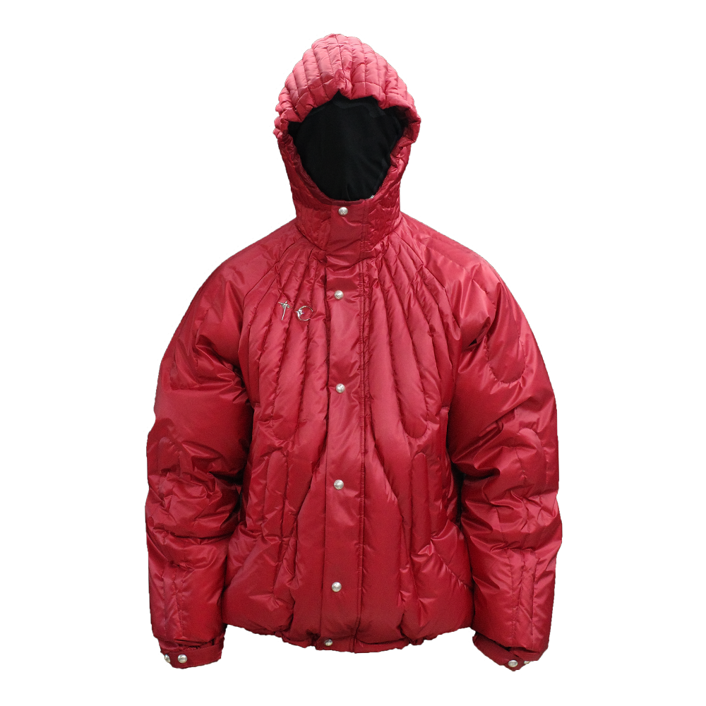 THUG CLUB Cave Goose Down Jacket &quot;Red&quot;