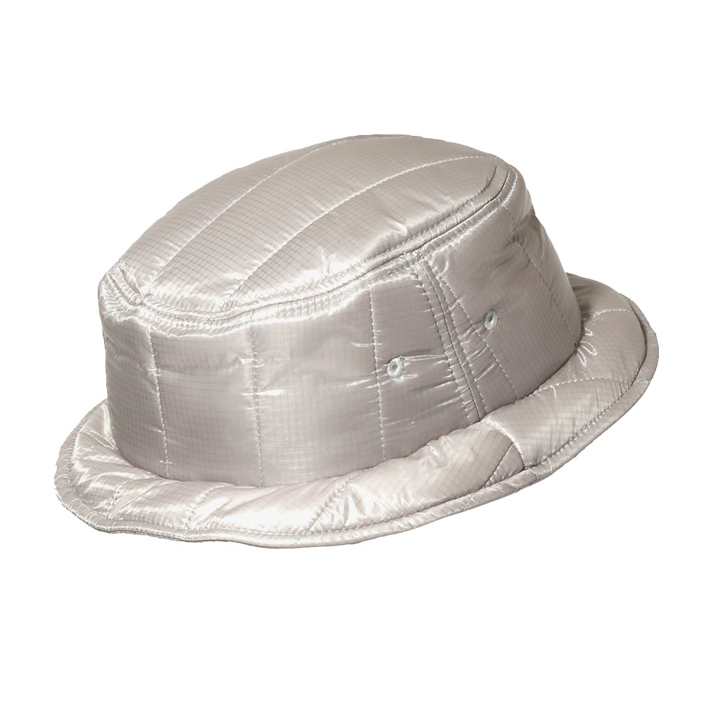 SOUTH2 WEST8 Quilted Bucket Hat - Nylon Ripstop &quot;Grey&quot;