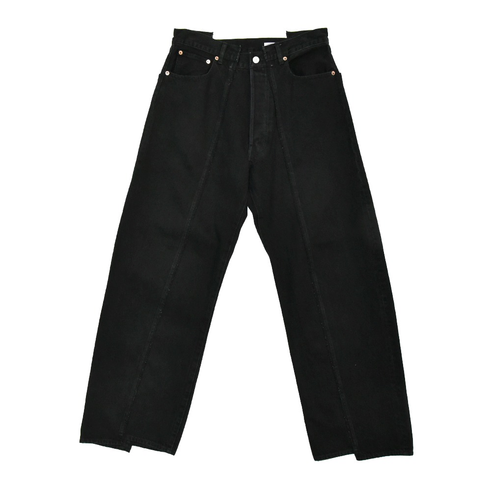 OLD PARK Baggy Jeans(L) &quot;Black&quot;
