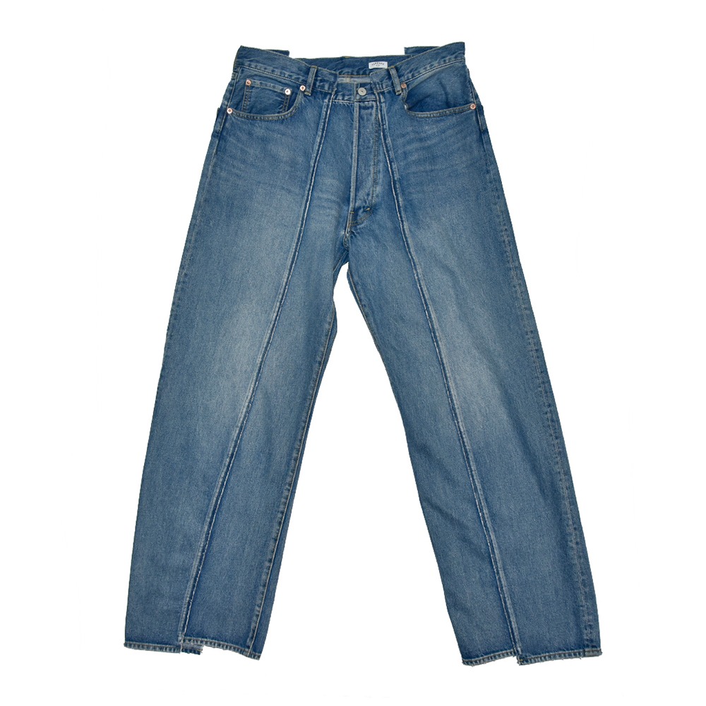 OLD PARK Baggy Jeans(XL) &quot;Blue&quot;