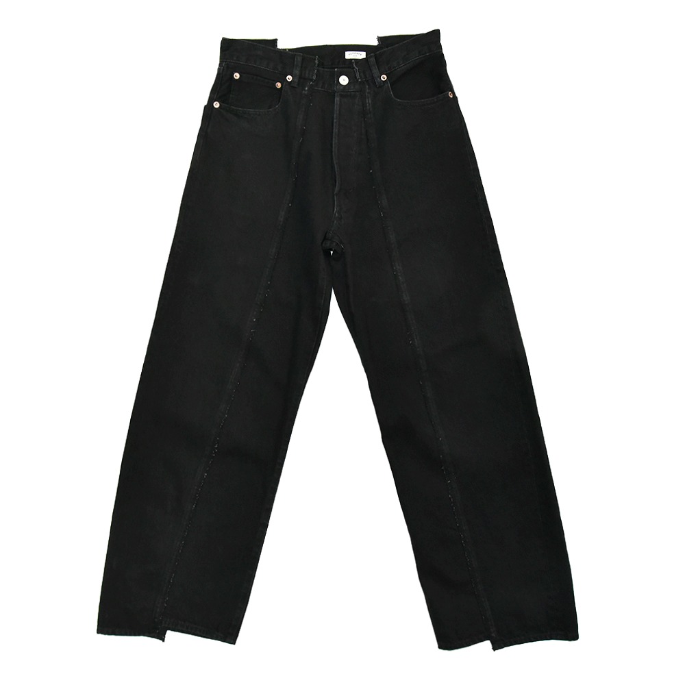 OLD PARK Baggy Jeans(M) &quot;Black&quot;