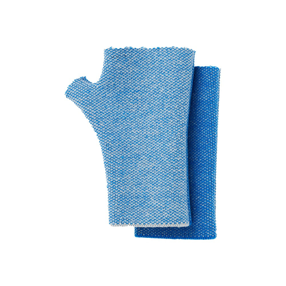 PABLO CANO Crooked Stitching Gloves 02 &quot;Blue&quot;