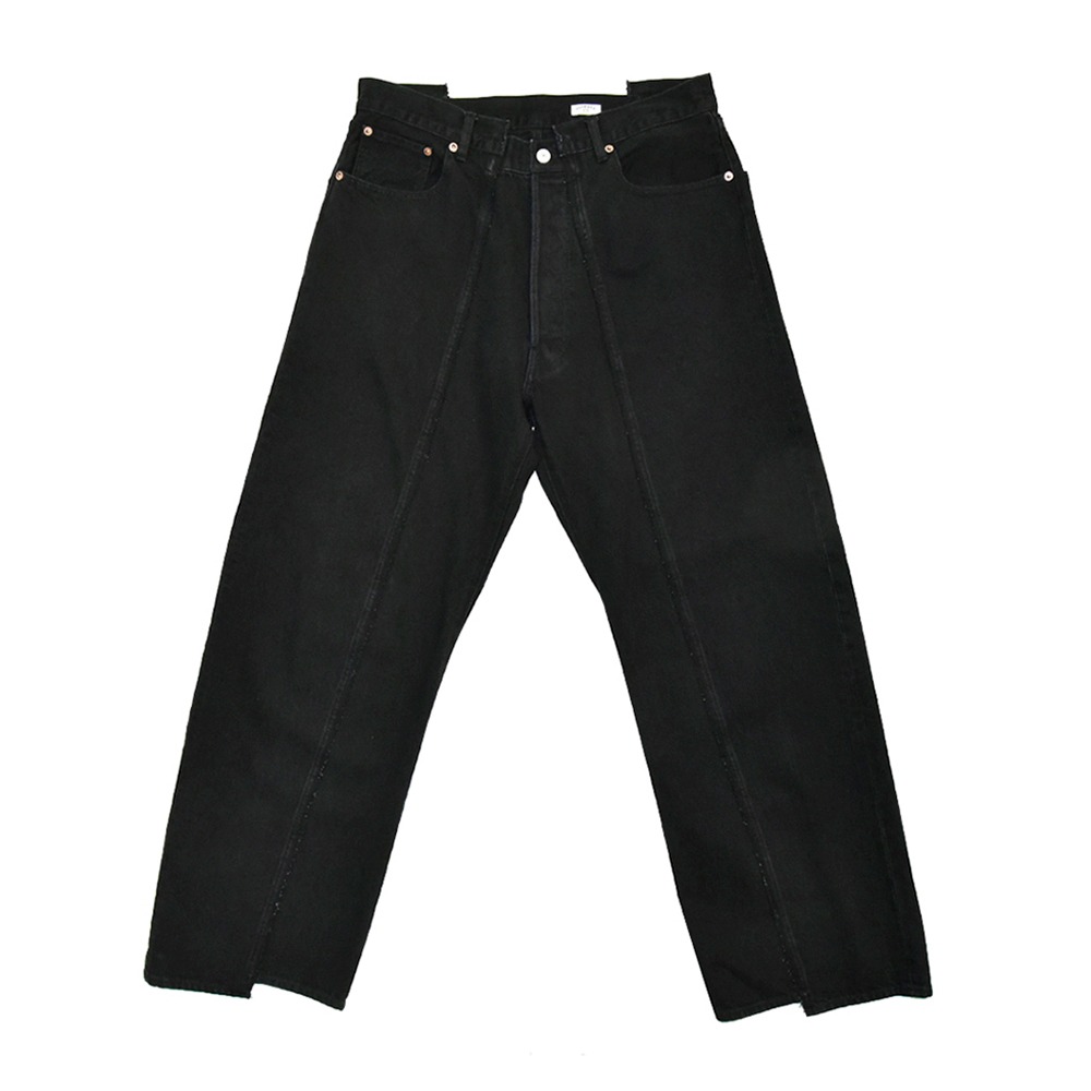 OLD PARK Baggy Jeans(XL) &quot;Black&quot;