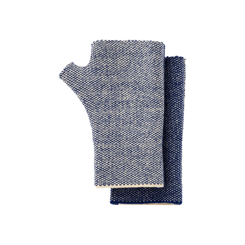 PABLO CANO Crooked Stitching Gloves 01 &quot;Navy&quot;