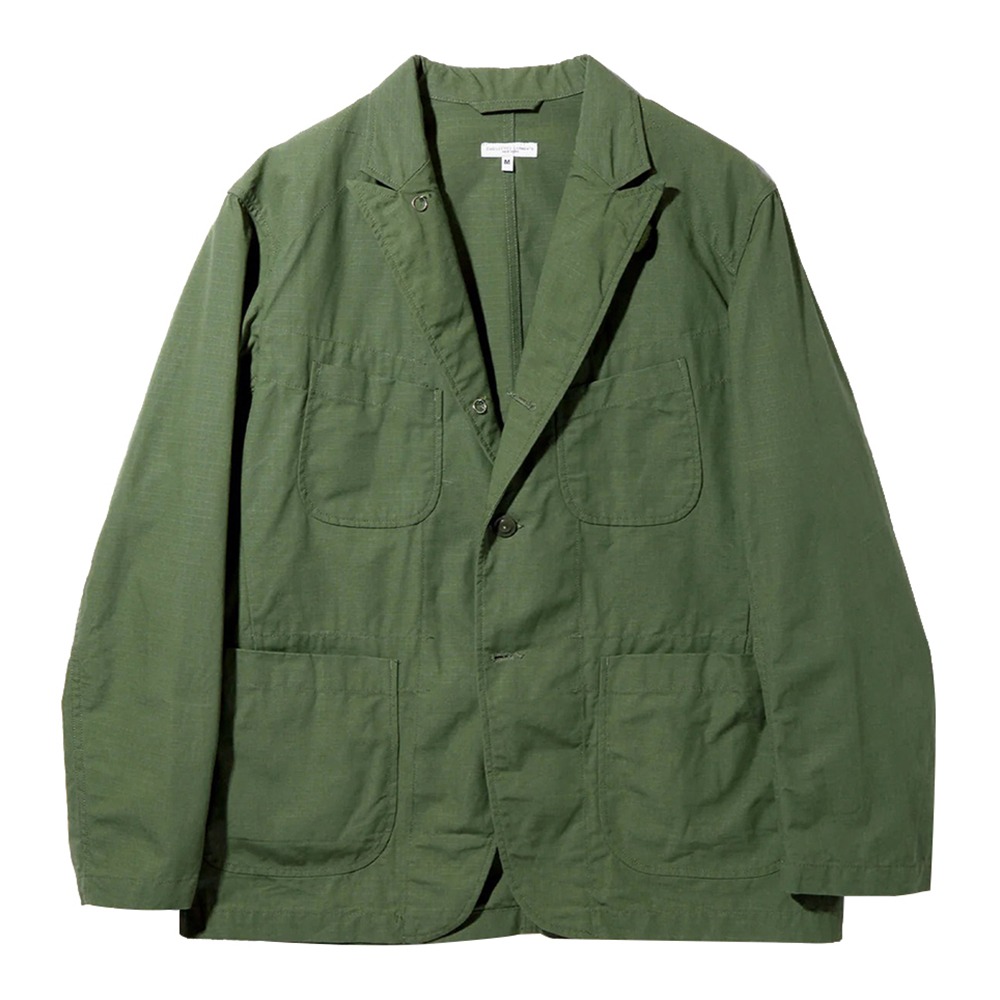 ENGINEERED GARMENTS Bedford Jacket &quot;Olive Cotton Ripstop&quot;