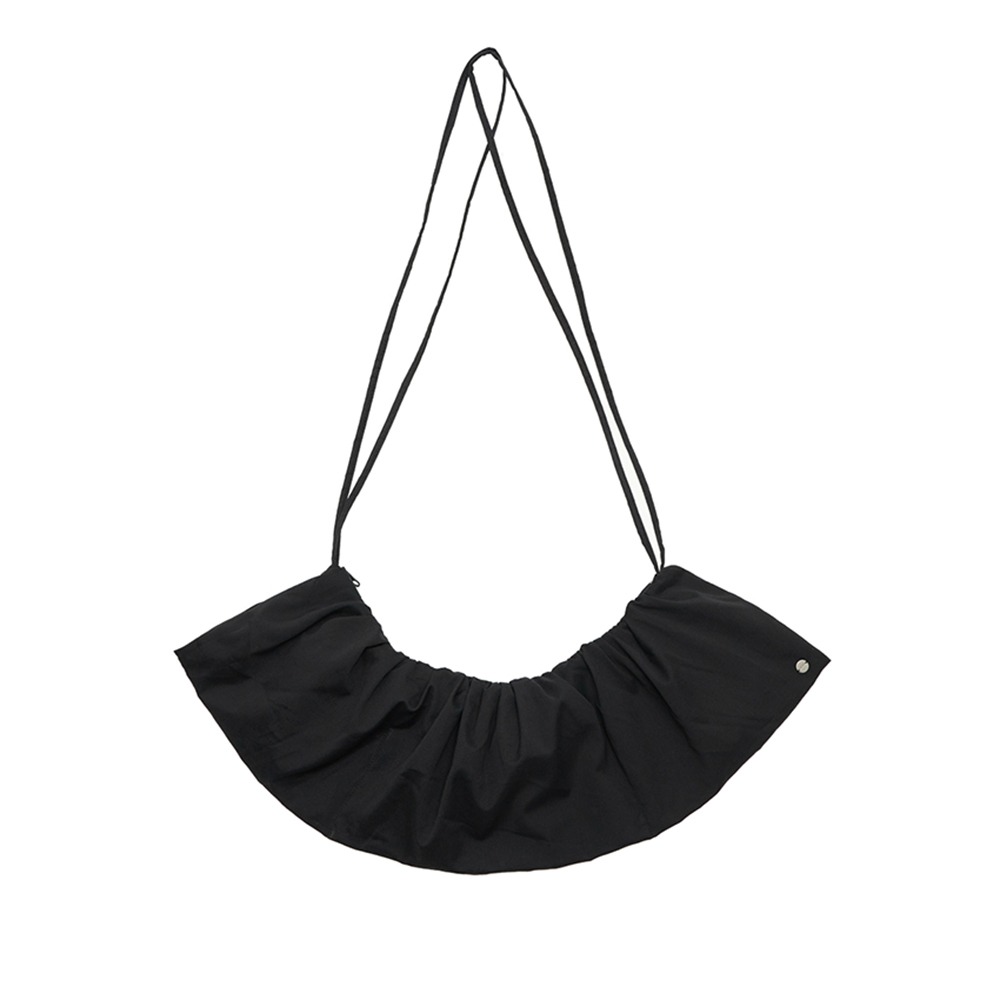 AMOMENTO Shirring Bag &quot;Black&quot; (Women)