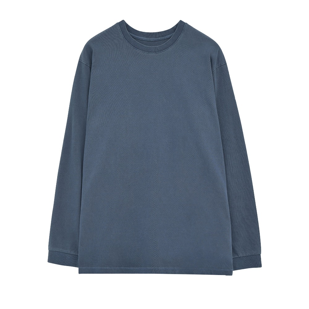 BROWNYARD Washed Long Sleeve &quot;Washed Navy&quot;