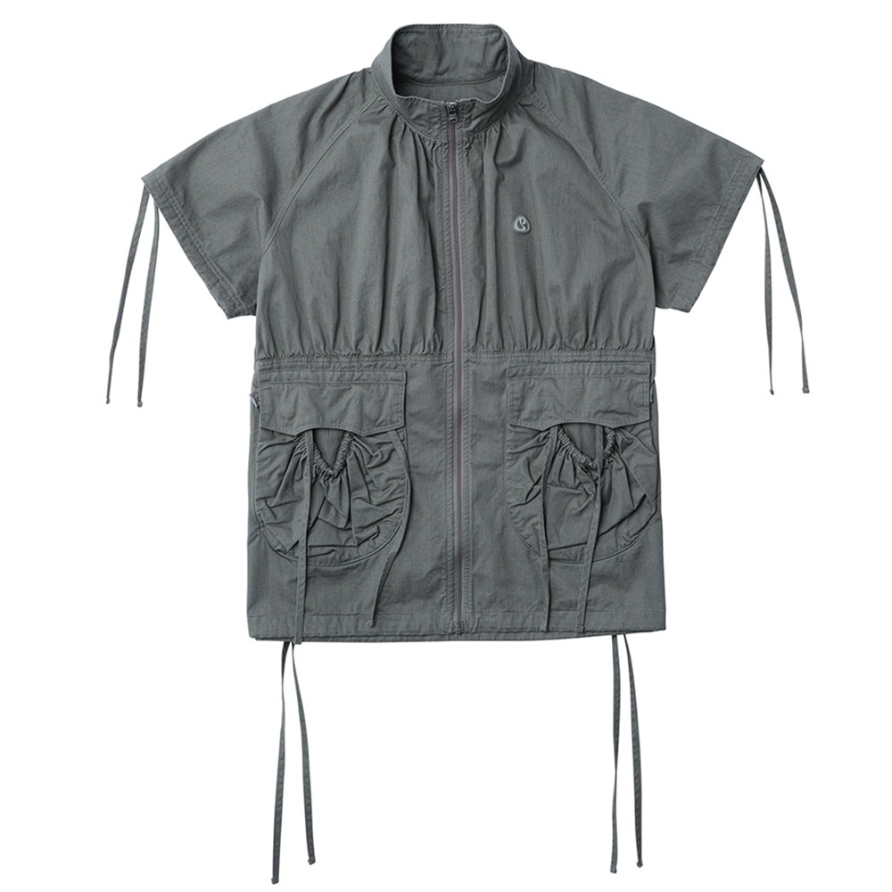 Coyseio Shirring Pocket Jacket &quot;Mud Khaki&quot;