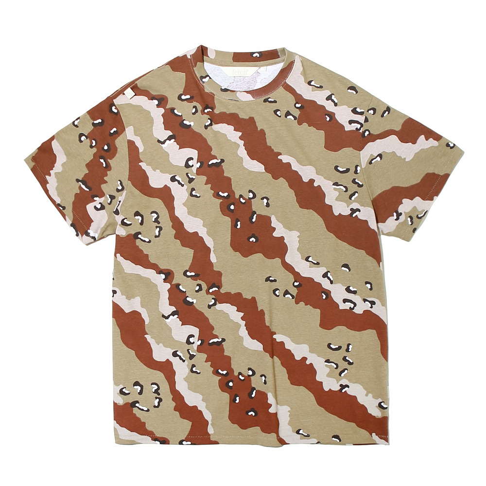 FETCH Pattern T-Shirt &quot;Desert Camo&quot;