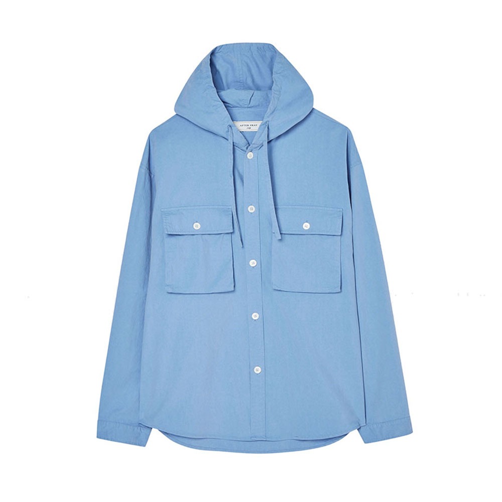 AFTER PRAY Work Hoodie Shirt &quot;Blue&quot;