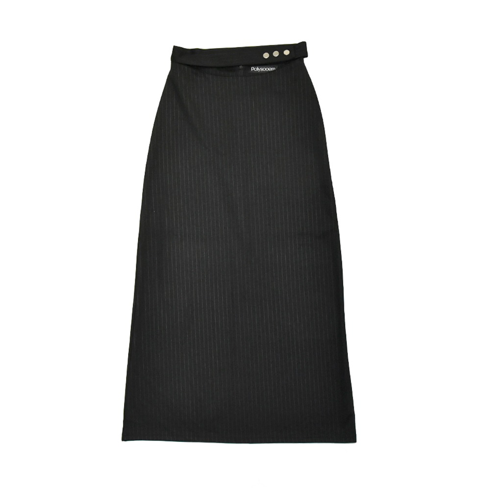 Polysooem Waist Slit Belt Skirt &quot;Black&quot;