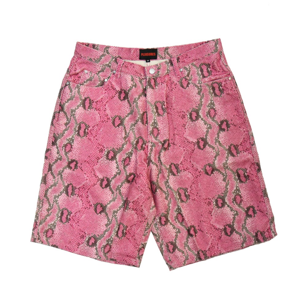 PLEASURES Rattle Shorts &quot;Pink&quot;