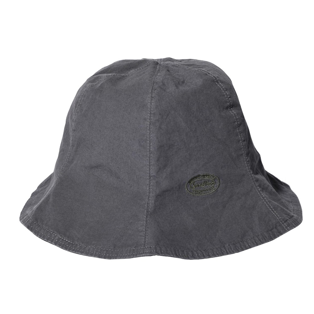 snow peak Natural-Dyed Recycled Cotton Hat &quot;Charcoal&quot;