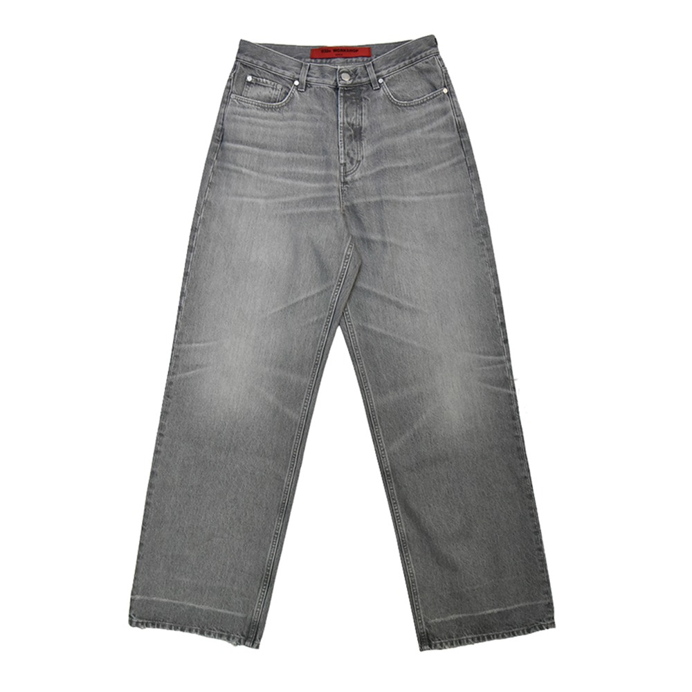 032C &#039;ATTRITION&#039; Destroyed Jean &quot;Washed Grey&quot;
