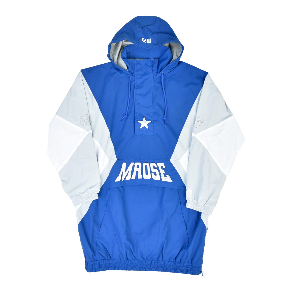 MARTINE ROSE Woven Stretched Sports Jacket &quot;Blue/Grey/White&quot;