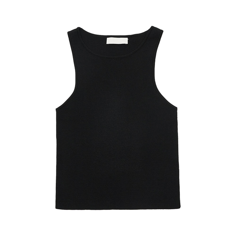 AMOMENTO Cut-Out Sleeveless Top &quot;Black&quot; (Women)