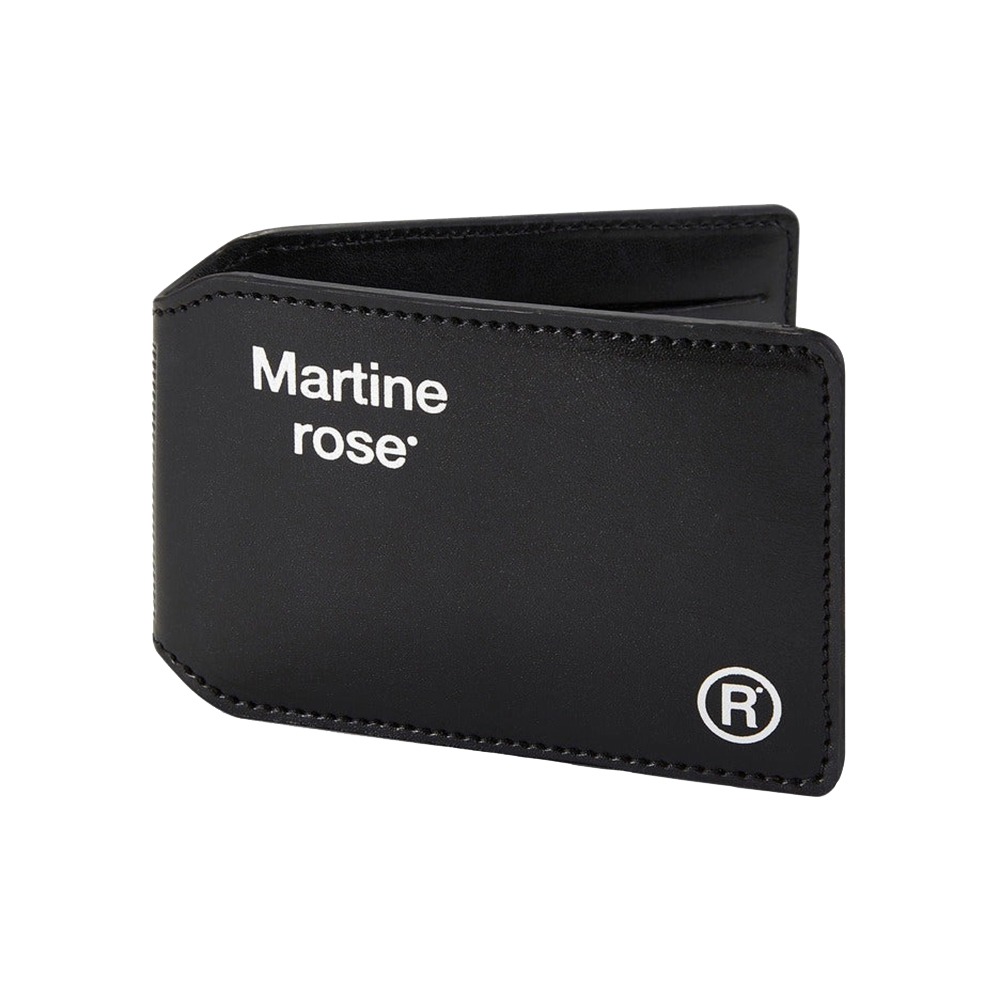 MARTINE ROSE Oyster Wallet &quot;Black&quot;