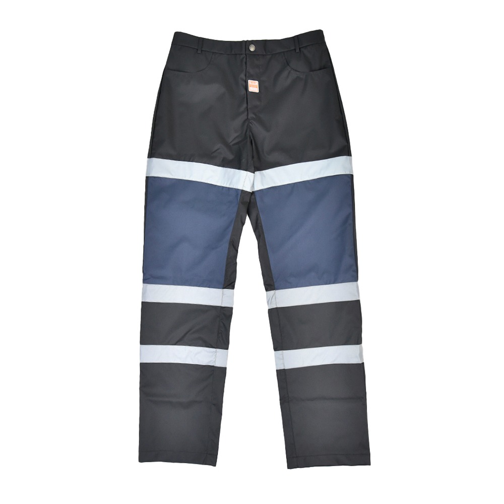 MARTINE ROSE Woven Safety Trouser &quot;Black/Navy&quot;