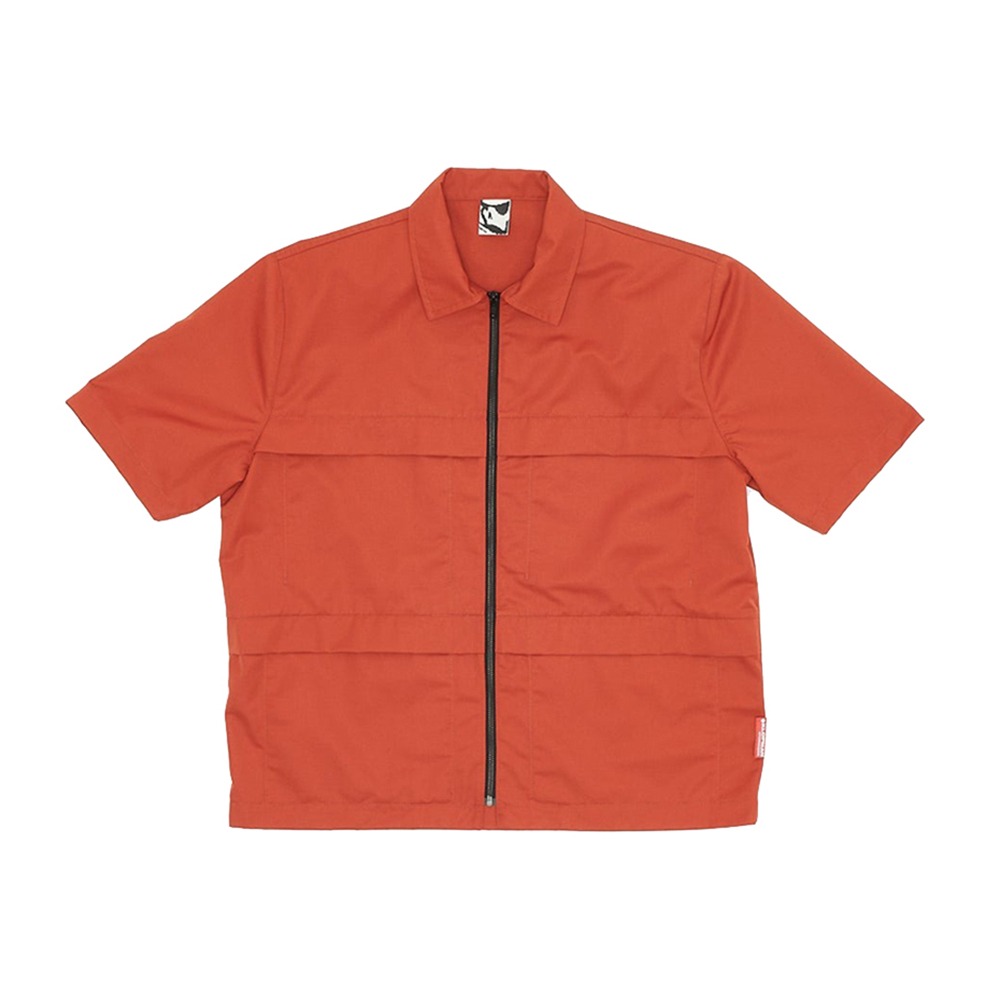 GR10K Solid S/S Shirt &quot;Rusty Red&quot;
