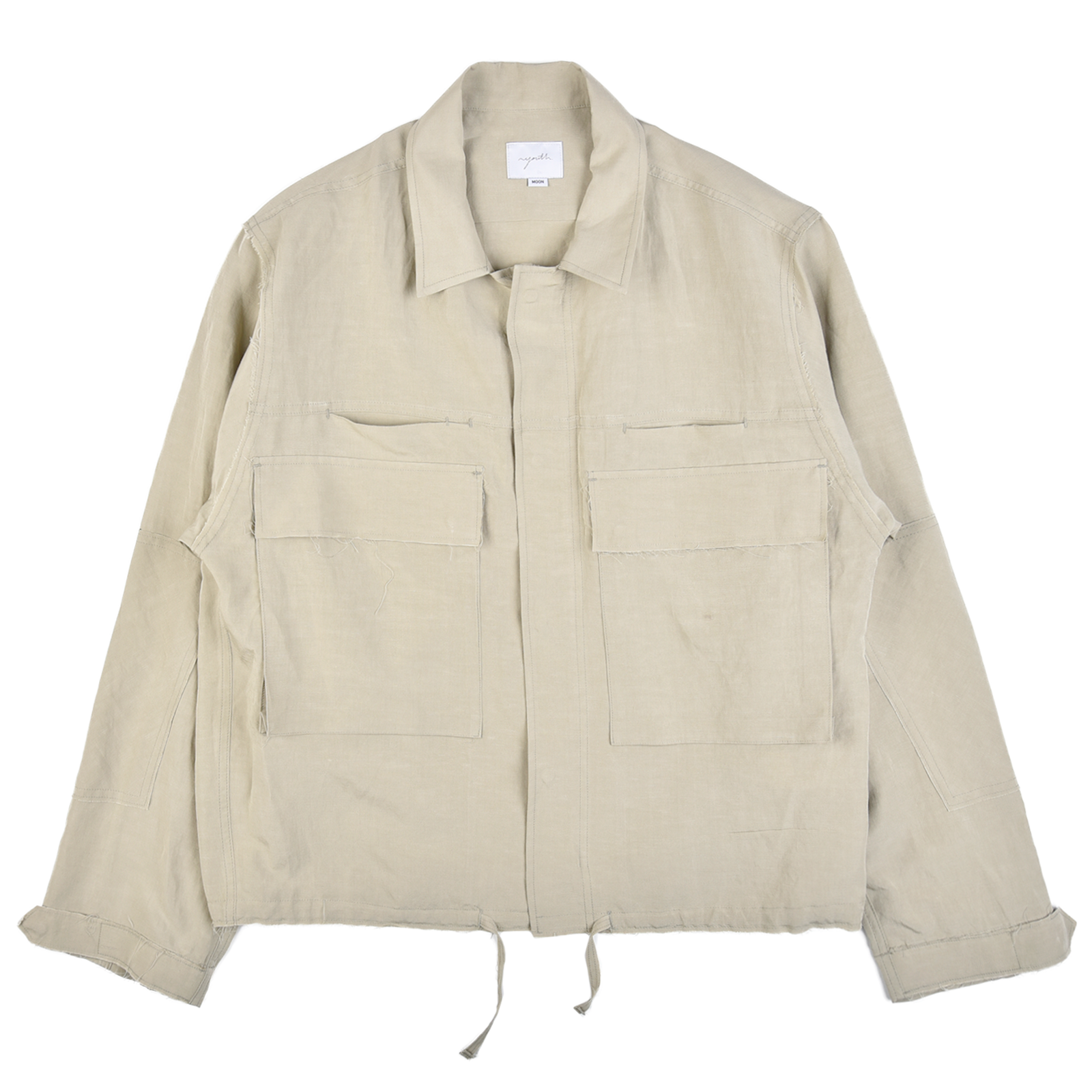 YOUTH Cut-off Cropped Jacket &quot;Light Olive&quot;