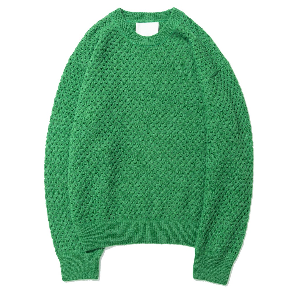 YEAH Perforated Knit &quot;Green&quot;