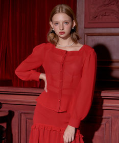 Muse Blouse_ Red