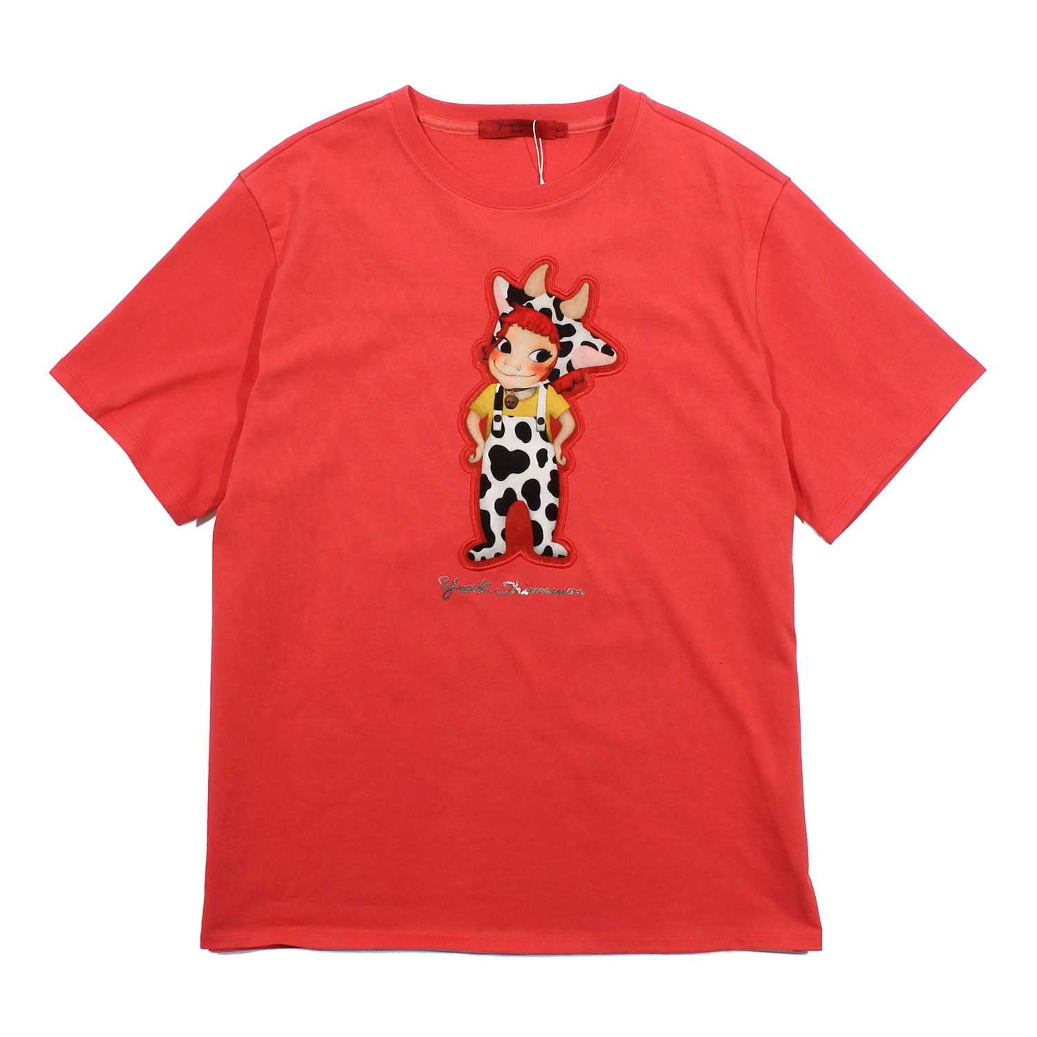 [21S/S NEW] Cow_T-Shirts_F_RED_COCO